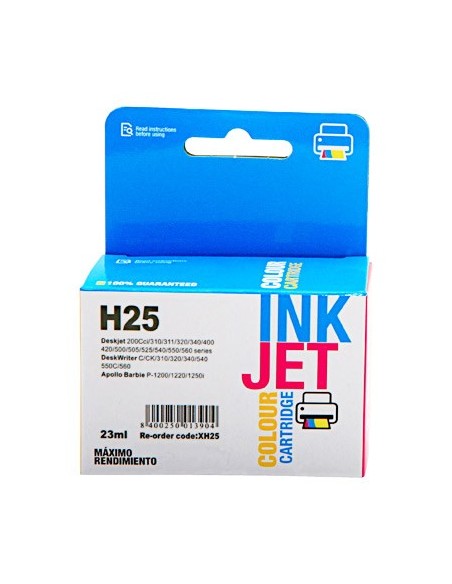 Cartucho de tinta, reemplaza a 51625AE nÂº25