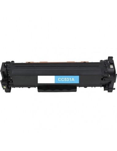 Cartucho de toner, reemplaza a CC531A / C718C - 2661B002
