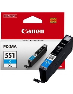Cartucho de tinta OEM CLI551XLC - 6444B001