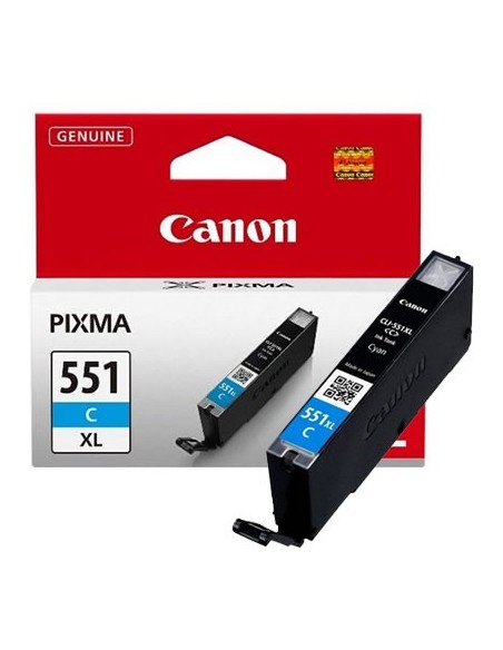 Cartucho de tinta OEM CLI551XLC - 6444B001