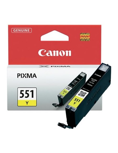 Cartucho de tinta OEM CLI551Y - 6511B001