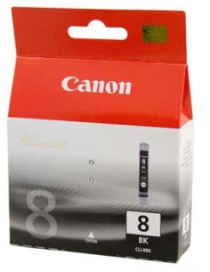 Cartucho de tinta OEM CLI-8BK - 0620B001
