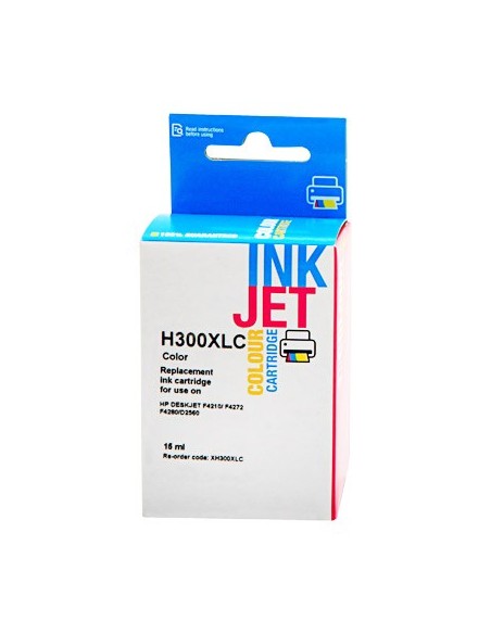 Cartucho de tinta, reemplaza a CC644EE nÂº300XL / CC643EE nÂº300