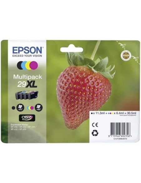 Multipack 4 cartuchos de tinta OEM C13T29964010 nÂº29XL