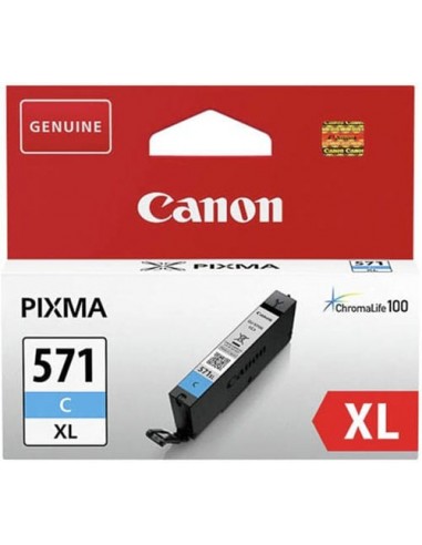 Cartucho de tinta OEM CLI571XLC - 0332C001