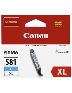 Cartucho de tinta OEM CLI581XLC - 2049C001