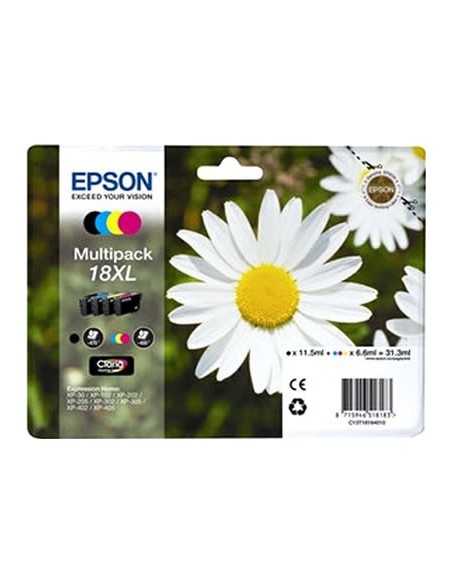 Multipack 4 cartuchos de tinta OEM C13T18164010 nÂº18XL