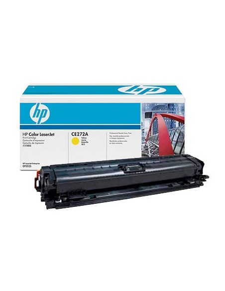 Cartucho de toner OEM CE272A nÂº 650A Y