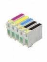 Multipack 5 cartuchos de tinta, reemplaza a PACK: C13T07114020 (x2) / C13T07124020 (x1) / C13T07134020 (x1) / C13T07144020 (x1)