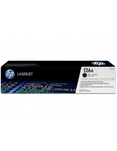 Cartucho de toner OEM CE310A nÂº 126A BK