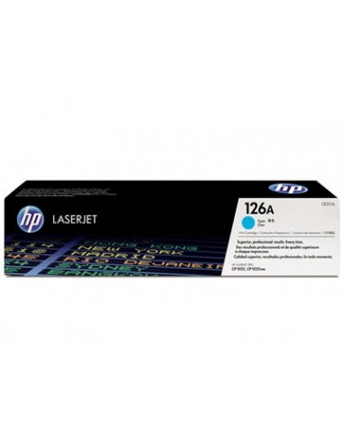 Cartucho de toner OEM CE311A nÂº 126A C