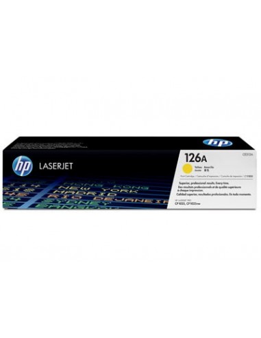 Cartucho de toner OEM CE312A nÂº 126A Y