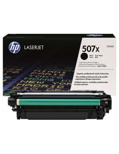Cartucho de toner OEM CE400X nÂº 507X BK