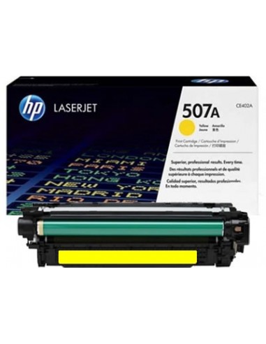 Cartucho de toner OEM CE402A nÂº 507A Y