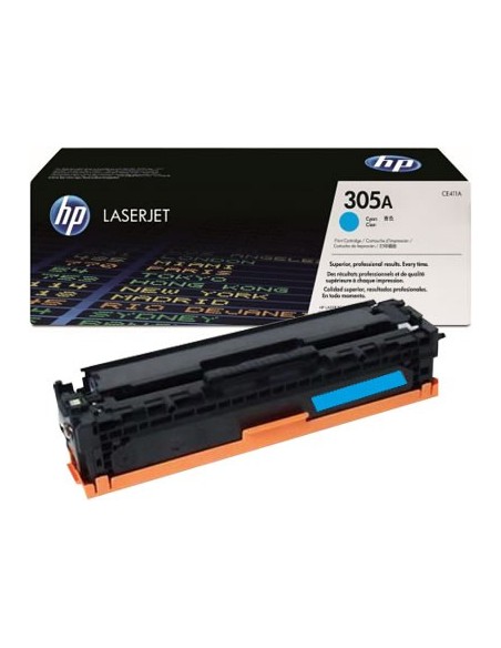 Cartucho de toner OEM CE411A nÂº 305A C