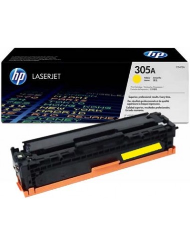 Cartucho de toner OEM CE412A nÂº 305A Y