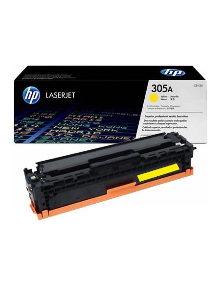 Cartucho de toner OEM CE412A nÂº 305A Y