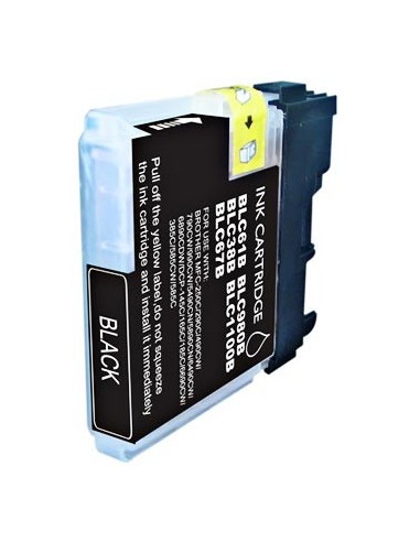 Cartucho de tinta, reemplaza a LC1100BK / LC980BK
