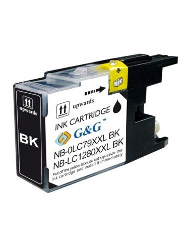 Cartucho de tinta, reemplaza a LC1280XLBK