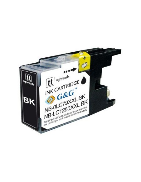 Cartucho de tinta, reemplaza a LC1280XLBK