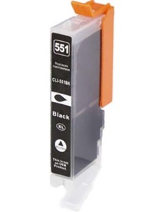 Cartucho de tinta, reemplaza a CLI551XLBK - 6443B001 / CLI551BK - 6508B001
