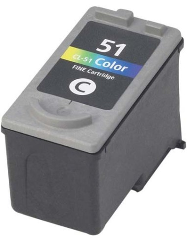 Cartucho de tinta, reemplaza a CL51 - 0618B001