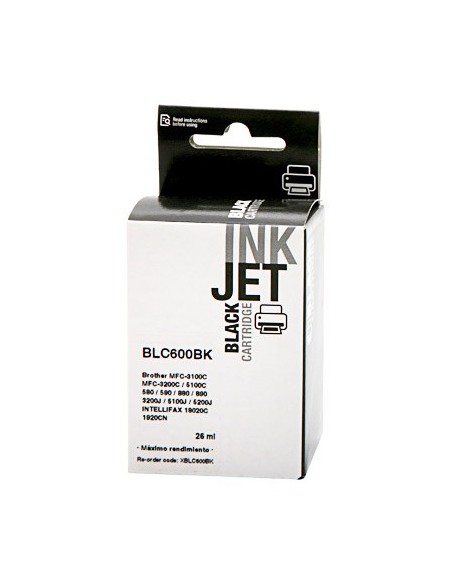 Cartucho de tinta, reemplaza a LC600BK