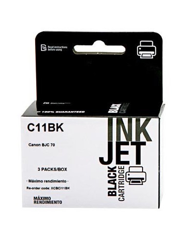 Cartucho de tinta, reemplaza a BCI-11BK - 0957A002