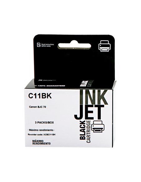 Cartucho de tinta, reemplaza a BCI-11BK - 0957A002